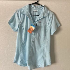 Light blue Columbia shirt